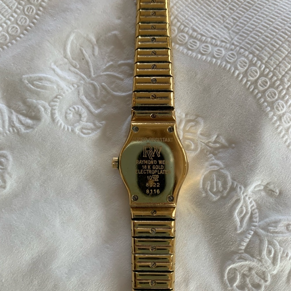 Raymond Weil Gold Women's Bracelet Watch